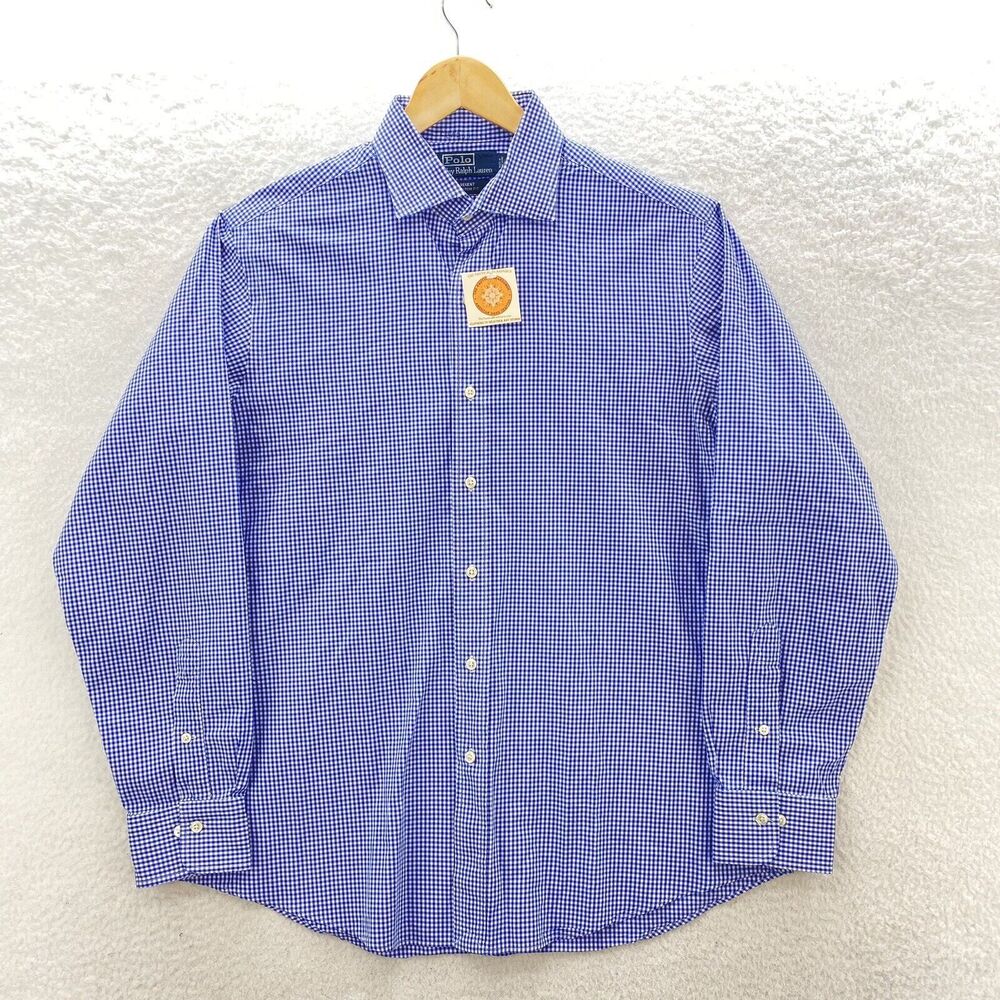 Ralph Lauren Shirts Men Large Multicolor Plaid Button Down Long Sleeve Lot of 3 - Picture 4 of 13